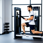 Return-to-Sport Rehabilitation Clinic**

"A bright and modern sports rehabilitation clinic, featuring a physical therapist guiding a fully clothed athlete through a criteria-based return-to-sport exercise. The athlete is performing a single-leg hop on a force plate, with wearable sensors visible. The therapist is observing with a clipboard. The scene includes various rehabilitation equipment in the background (e.g., isokinetic dynamometer, balance board). Safe for work, appropriate content, fully clothed, professional, perfect anatomy, natural pose, high quality, well-lit, modern design."

**