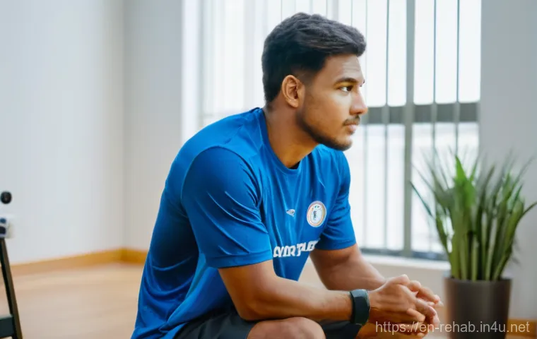 스포츠재활사와 재활심리의 중요성 - **Prompt:** A dynamic shot inside a cutting-edge physical rehabilitation clinic. A female athlete, w... 스포츠재활사와 재활심리의 중요성 - **Prompt:** A dynamic shot inside a cutting-edge physical rehabilitation clinic. A female athlete, w...